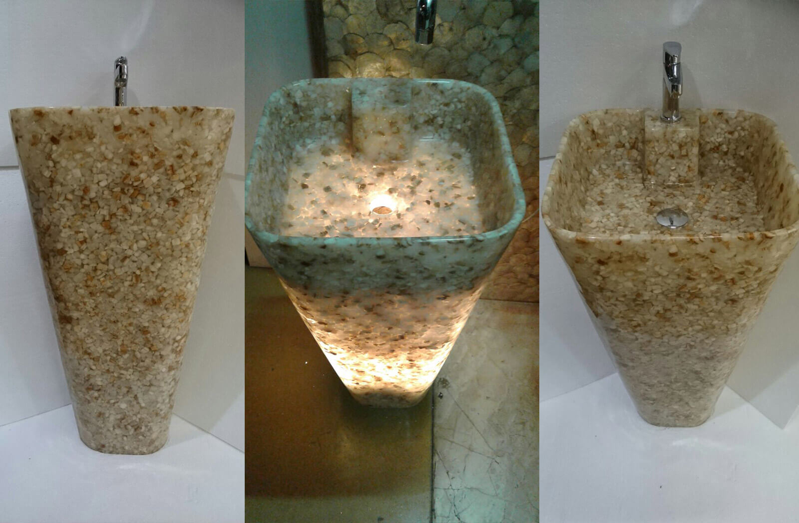 Resin & Stone Basin